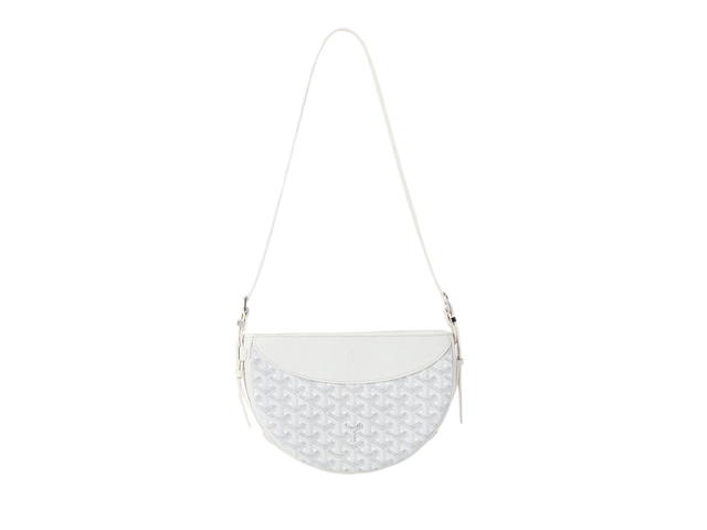 Goyard Goyard Hirondelle Bag In Goyardine Canvas And Chevroches Calfskin With Palladium White - view 2