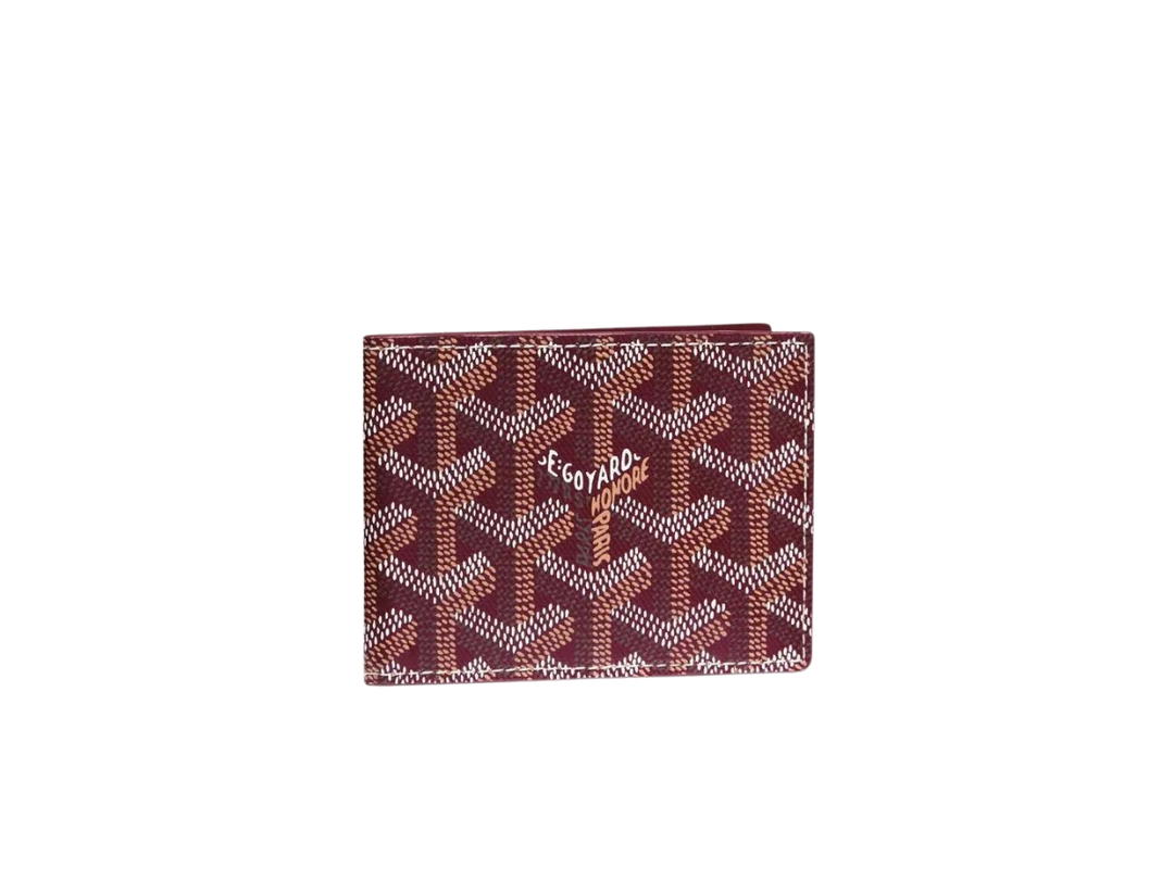 Goyard Goyard Insert Victoire Card Wallet Burgundy
