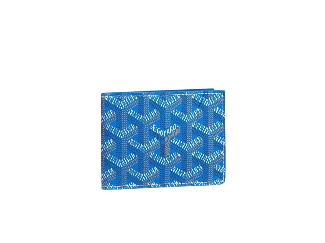 Goyard Goyard Insert Victoire Card Wallet Sky Blue