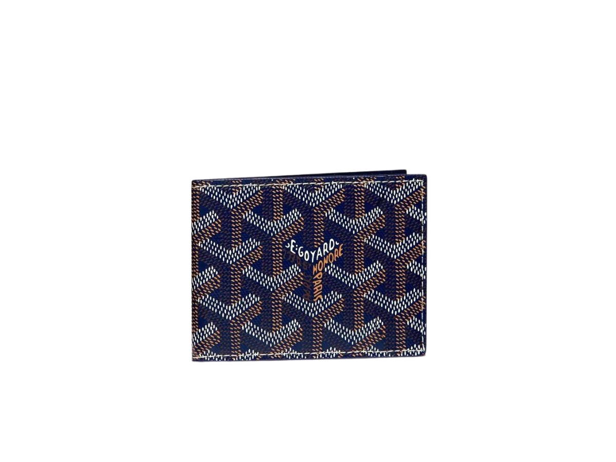 Goyard Goyard Insert Victoire Card Wallet Navy Blue