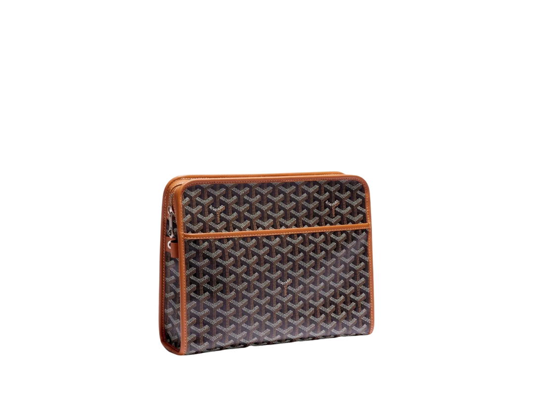 Goyard Goyard Jouvence GM Toiletry Bag Black Tan