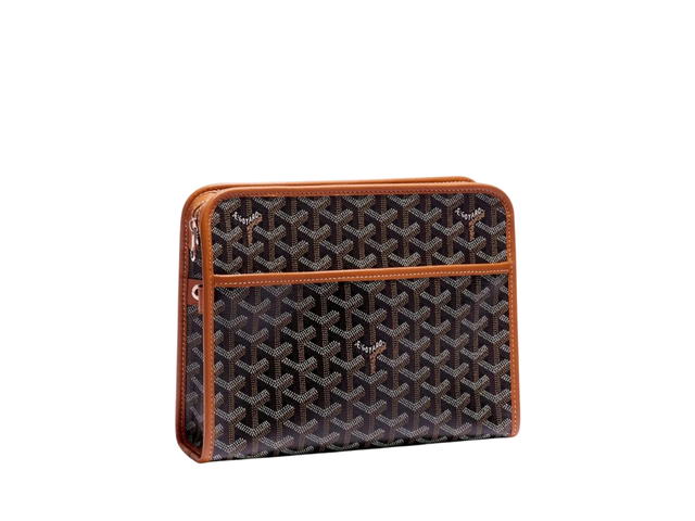 Goyard Goyard Jouvence MM Toiletry Bag Black Tan Brown - view 1