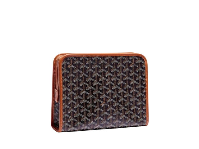 Goyard Goyard Jouvence MM Toiletry Bag Black Tan Brown - view 2