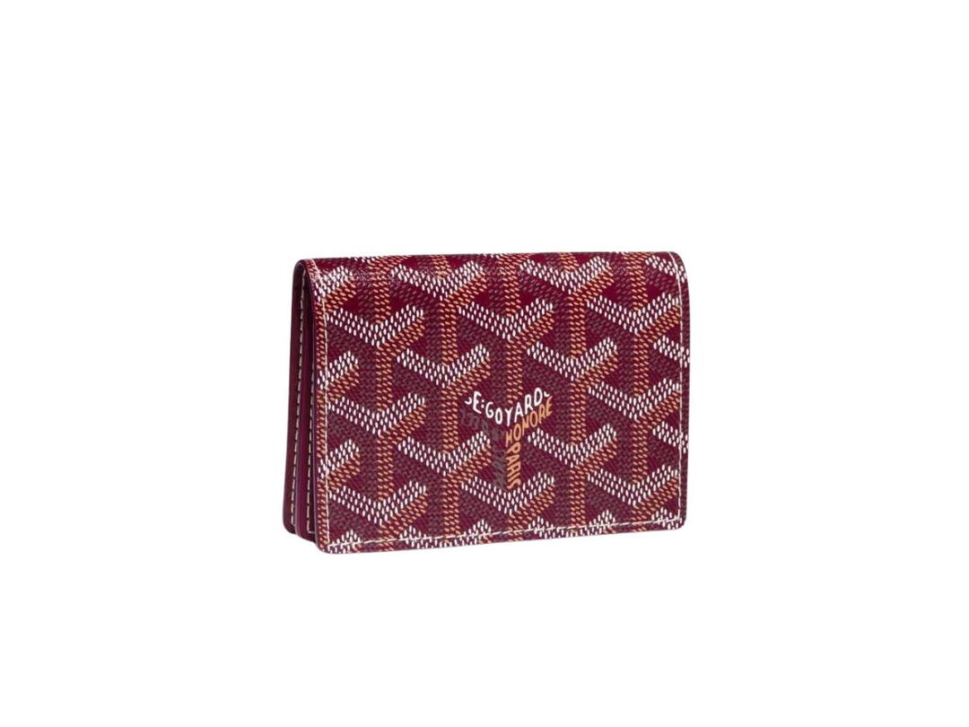 Goyard Goyard Malesherbes Card Wallet Burgundy