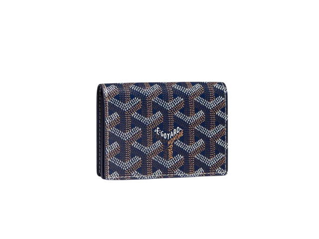 Goyard Goyard Malesherbes Card Wallet Navy Blue - view 1