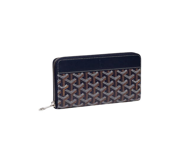 Goyard Goyard Matignon GM Wallet Navy Blue - view 1