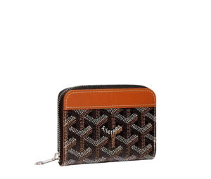 Buy Goyard Matignon Mini Wallet Black Tan Brown at Sasom – Authentic and Ready to Ship
