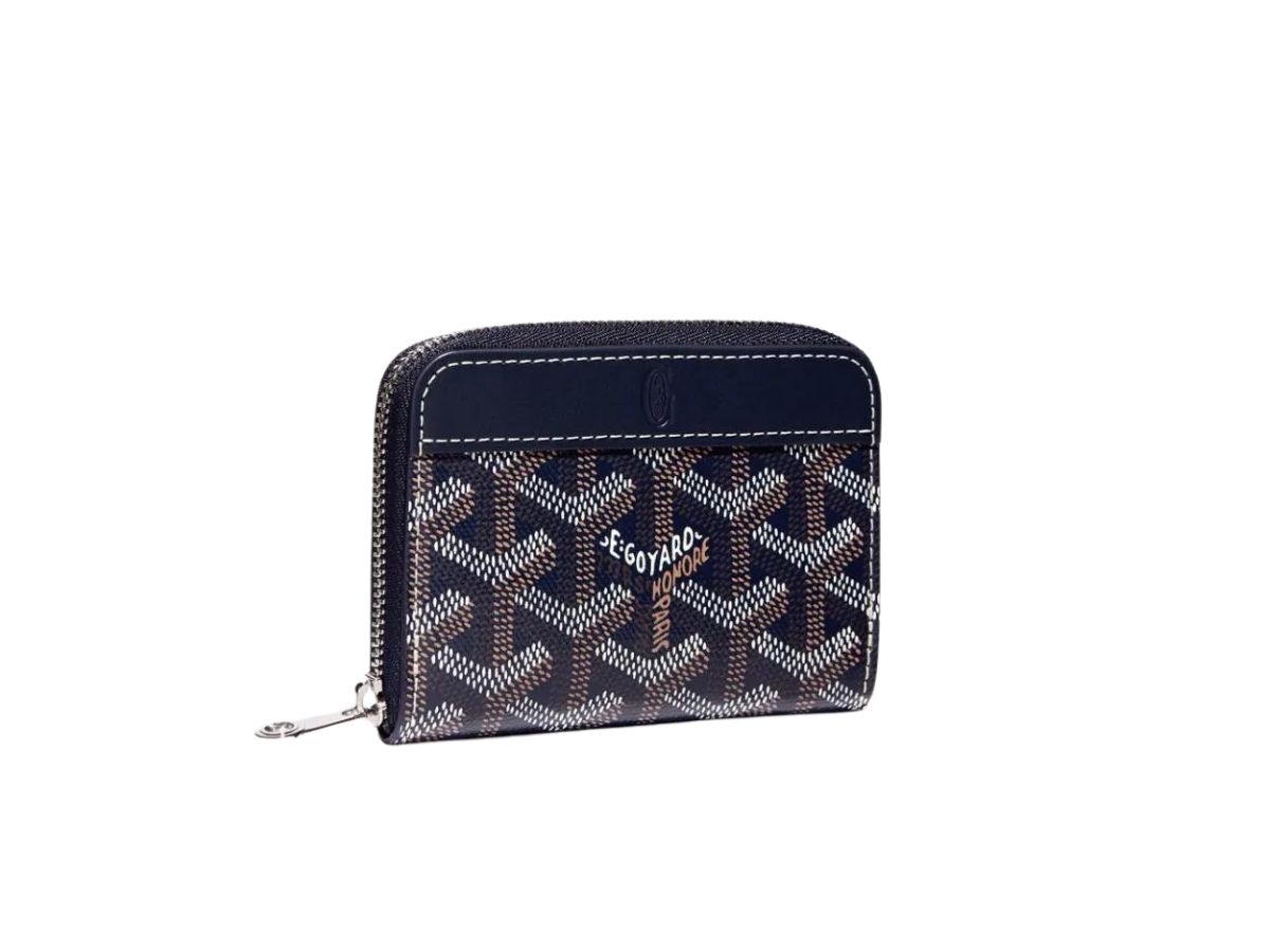 Goyard Goyard Matignon Mini Wallet Navy Blue