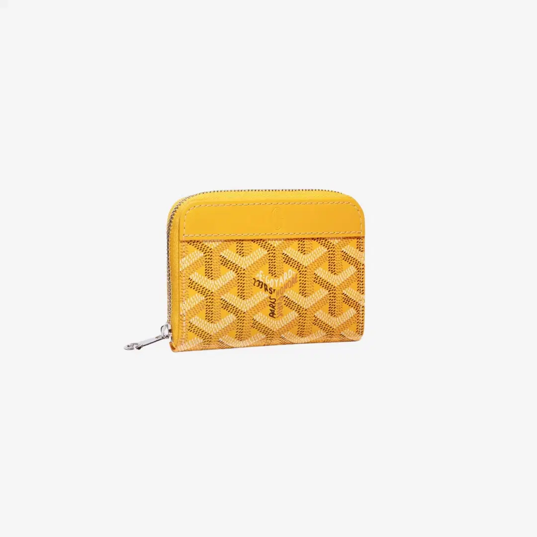 Goyard Goyard Matignon Mini Wallet Yellow