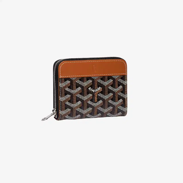 Goyard Goyard Matignon PM Wallet Black Tan Brown - view 2