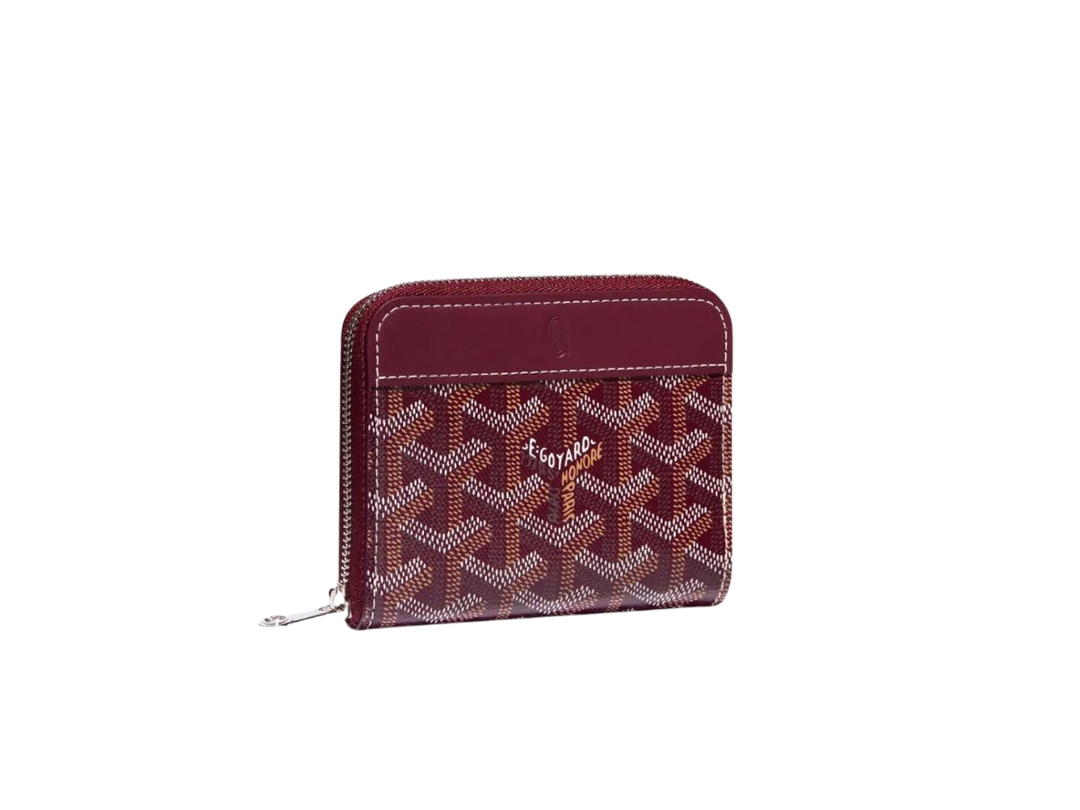 Goyard Goyard Matignon PM Wallet Burgundy