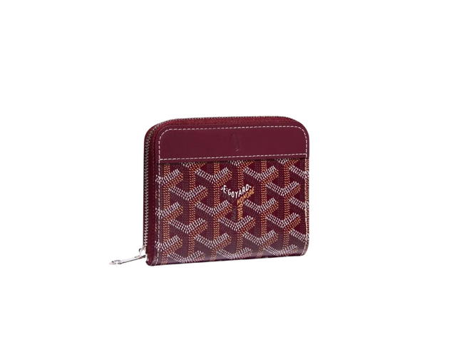 Goyard Goyard Matignon PM Wallet Burgundy - view 1