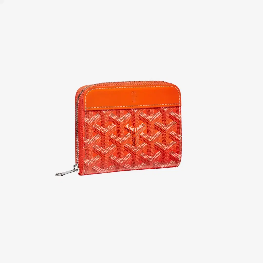 Goyard Goyard Matignon PM Wallet Orange