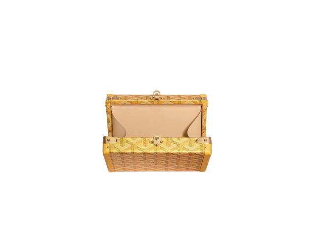 Goyard Goyard Minaudière Trunk Bag Gold - view 2