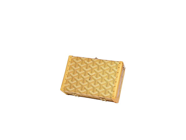Goyard Goyard Minaudière Trunk Bag Gold - view 3