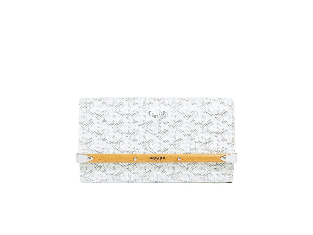 Goyard Goyard Monte Carlo Mini Case White