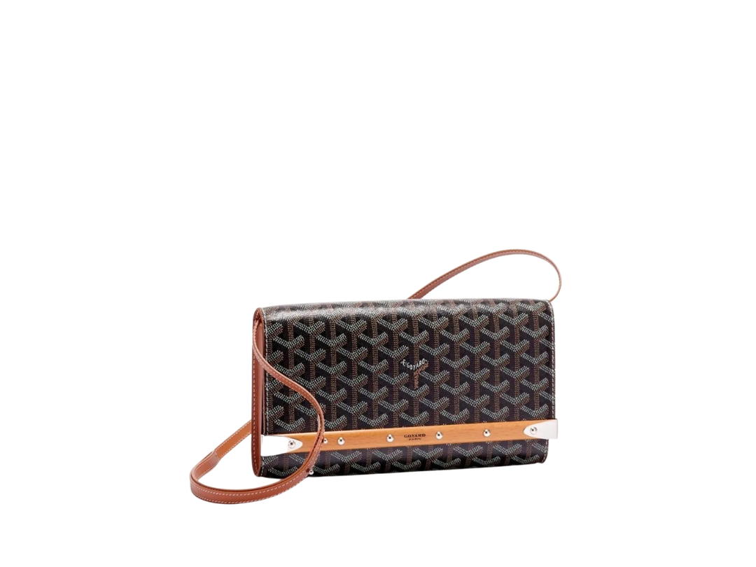Goyard Goyard Monte Carlo Mini Case Black Tan
