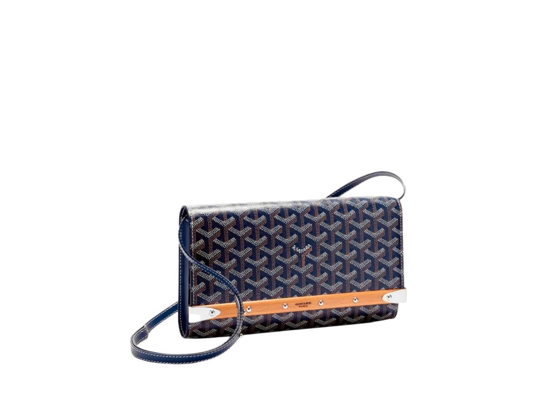 Goyard Goyard Monte Carlo Mini Case Navy Blue
