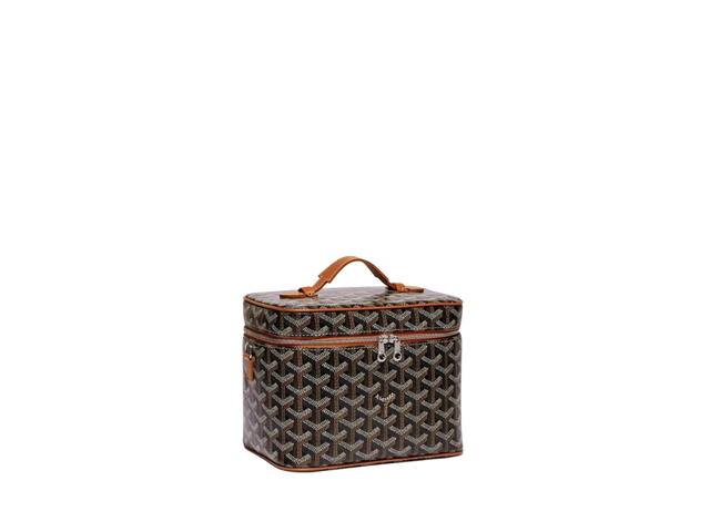 Goyard Goyard Muse Vanity Case Black Tan Brown - view 1