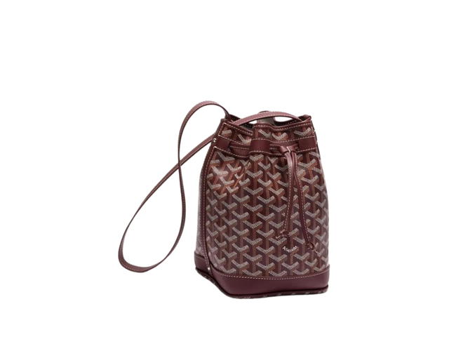 Goyard Goyard Petit Flot Bucket Bag Burgundy - view 1