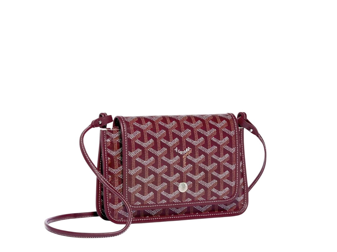 Goyard Goyard Plumet Pocket Wallet Burgundy