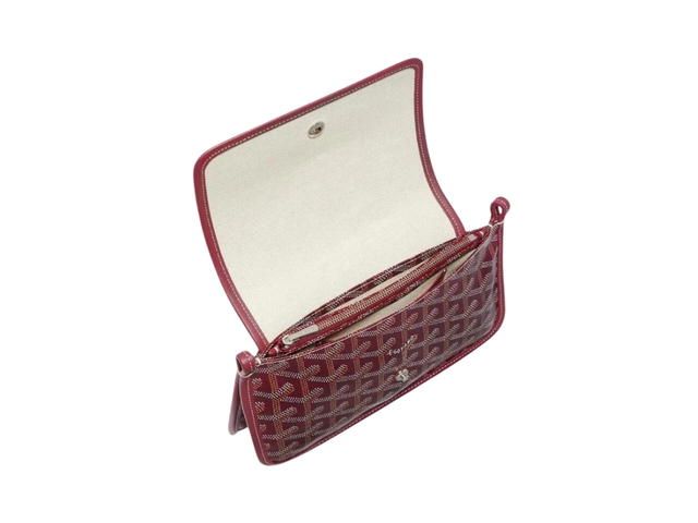 Goyard Goyard Plumet Pocket Wallet Burgundy - view 3