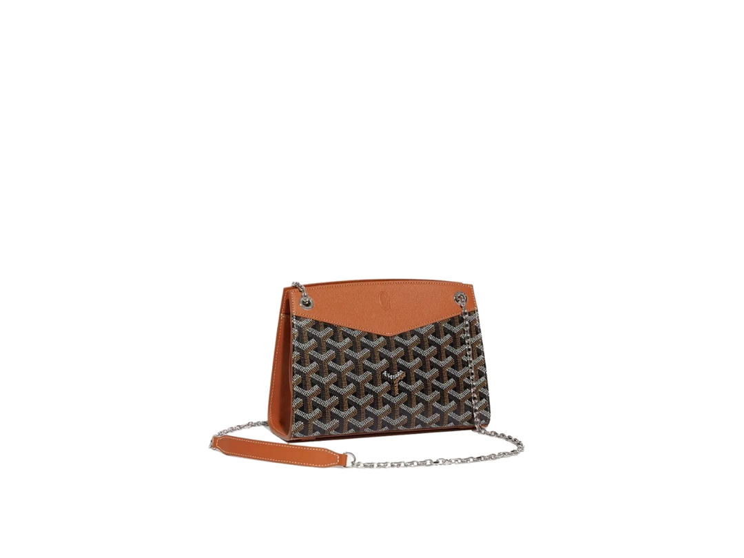 Goyard Goyard Rouette Mini Bag Structuré Black Tan