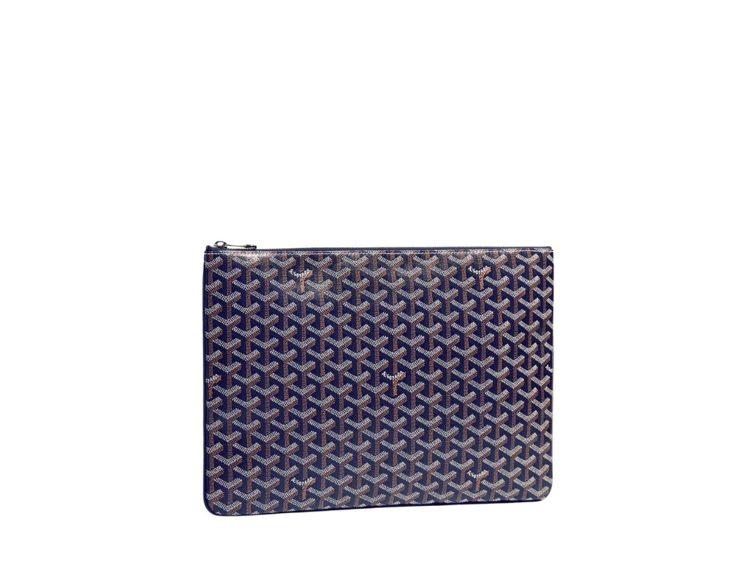 Goyard Goyard Sénat MGM Pouch Navy Blue