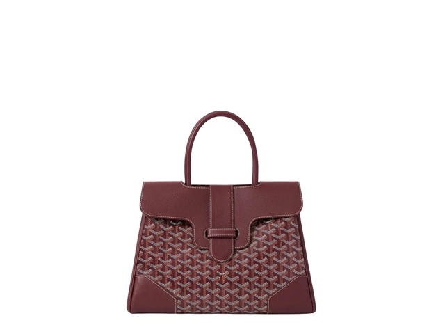 Goyard Goyard Saïgon Tote Bag Burgundy - view 3