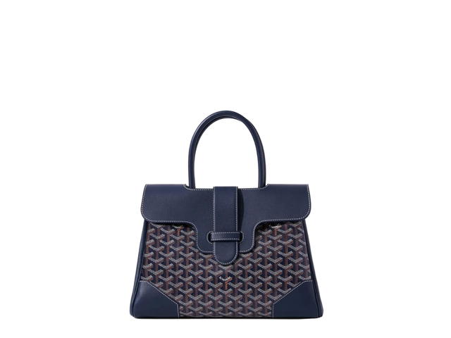 Goyard Goyard Saïgon Tote Bag Navy Blue - view 3