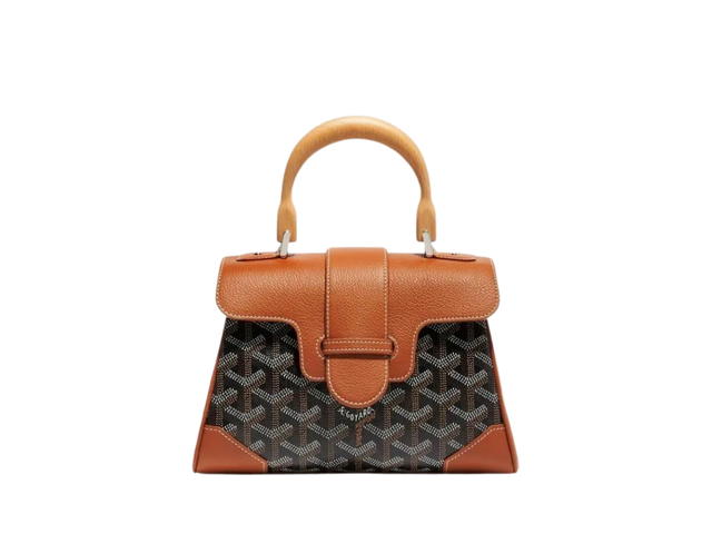 Goyard Goyard Saïgon Mini Bag Souple Black Tan Brown - view 2