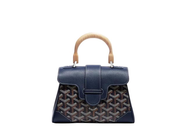 Goyard Goyard Saïgon Mini Bag Souple Navy Blue - view 2