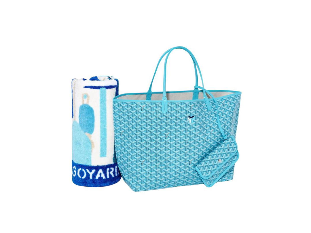 Goyard Goyard Saint Louis GM Bag Turquoise