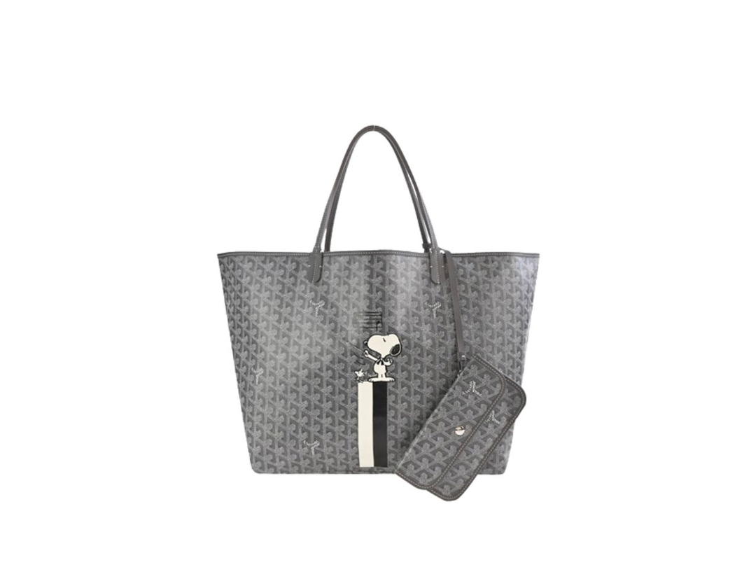 Goyard Goyard Saint Louis GM Bag Snoopy Black