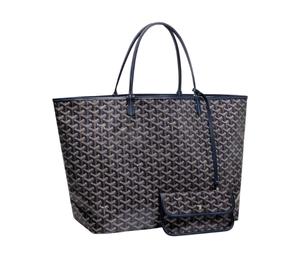Goyard Saint Louis GM Bag Navy Blue