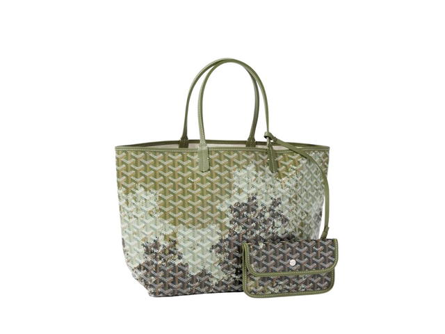 Goyard Goyard Saint Louis PM Bag Canopée Khaki Green - view 2