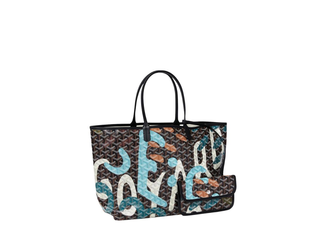 Goyard Goyard Saint Louis PM Bag Black Blue