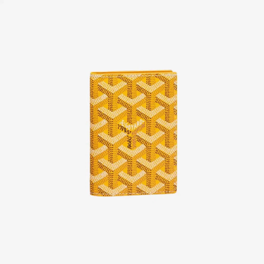 Goyard Goyard Saint Marc Card Wallet Yellow
