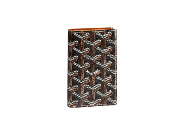 Goyard Goyard Saint Pierre Card Wallet Black Tan Brown - view 1