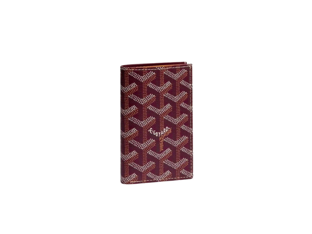 Goyard Goyard Saint Pierre Card Wallet Burgundy