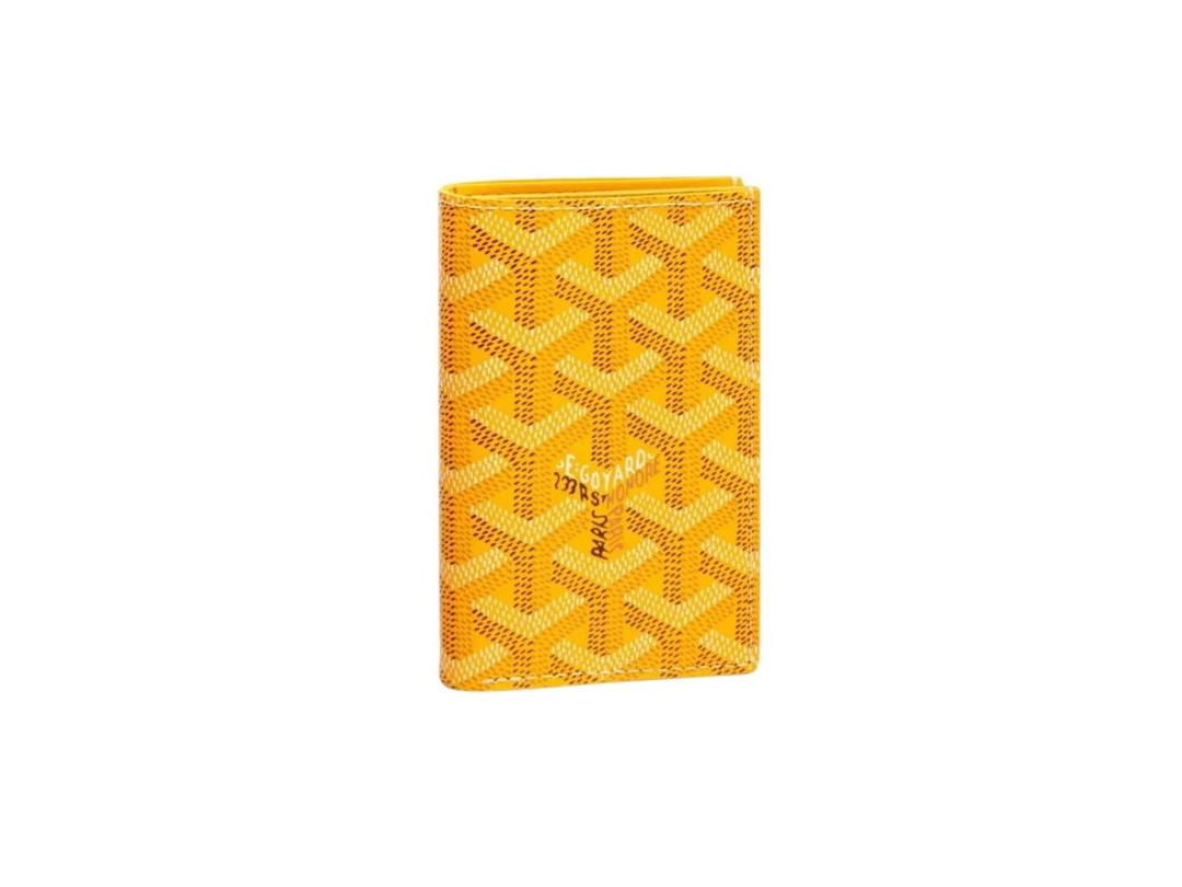 Goyard Goyard Saint Pierre Card Wallet Yellow
