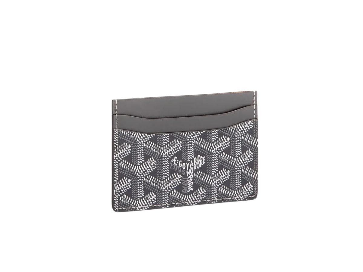 Goyard Goyard Saint Sulpice Card Wallet Grey
