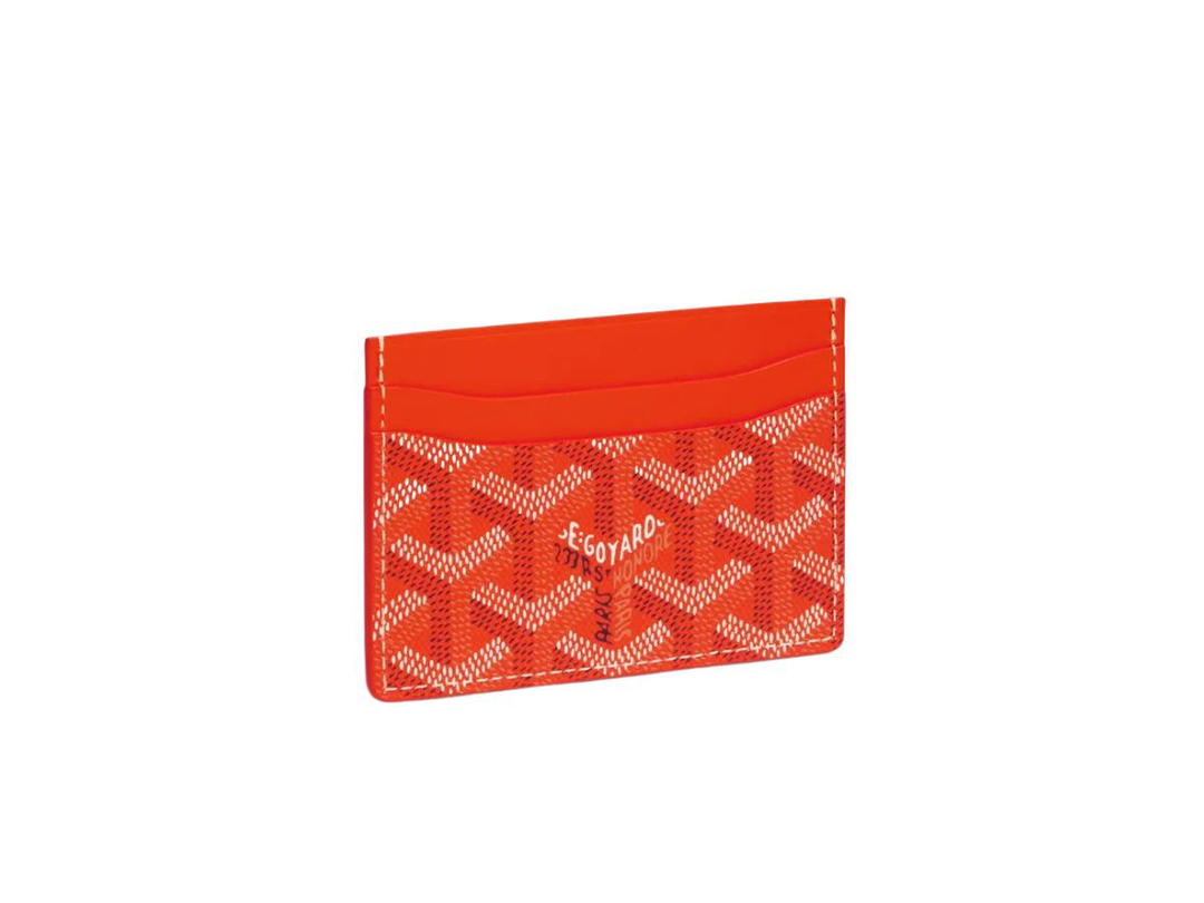 Goyard Goyard Saint Sulpice Card Wallet Orange