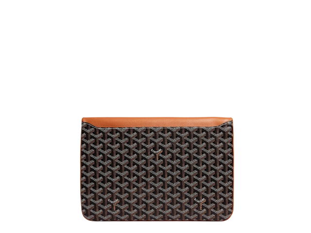 Goyard Goyard Sainte Marie GM Clutch Black Tan Brown - view 2