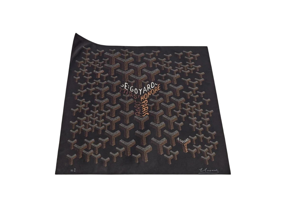Goyard Goyard Scarf N°1 Black