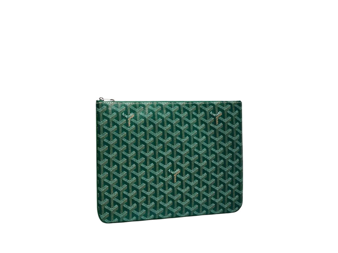Goyard Goyard Sénat MM Pouch Green