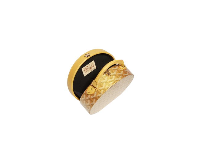 Goyard Goyard The Alto Hatbox Trunk Bag Gold - view 2