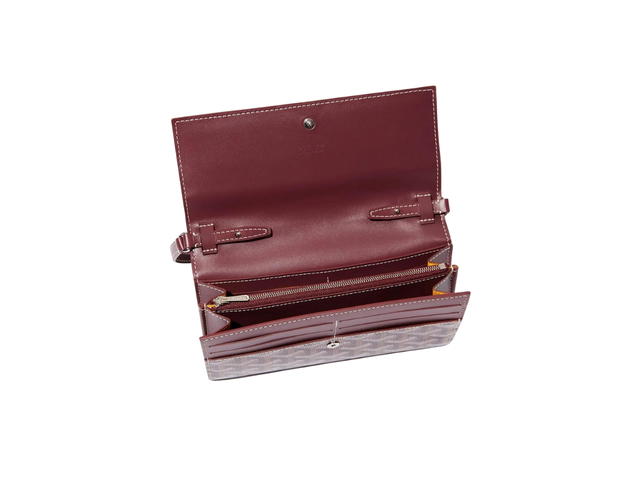 Goyard Goyard Varenne Continental Wallet Burgundy - view 3