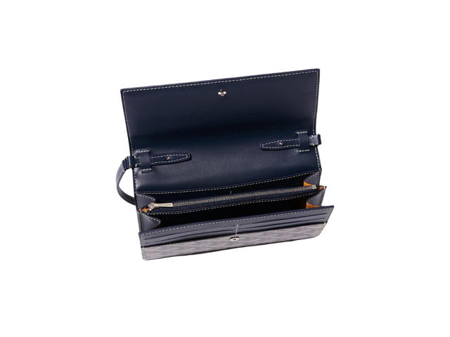 Goyard Goyard Varenne Continental Wallet Navy Blue - view 3