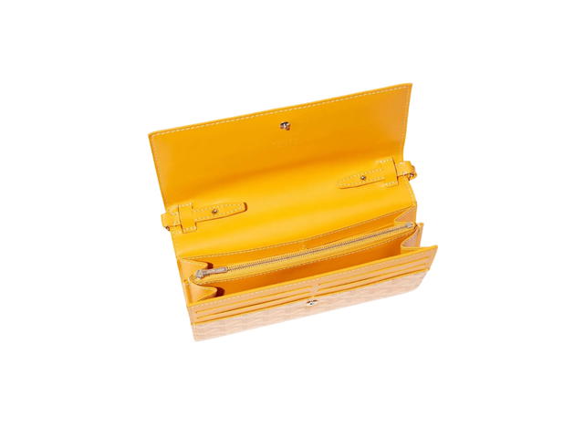 Goyard Goyard Varenne Continental Wallet Yellow - view 3